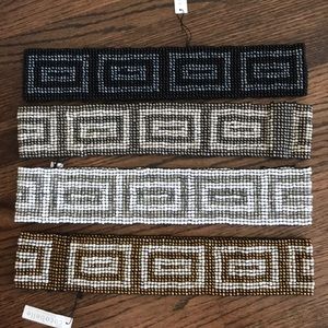 Cocobelle Rectangle Beaded Belt